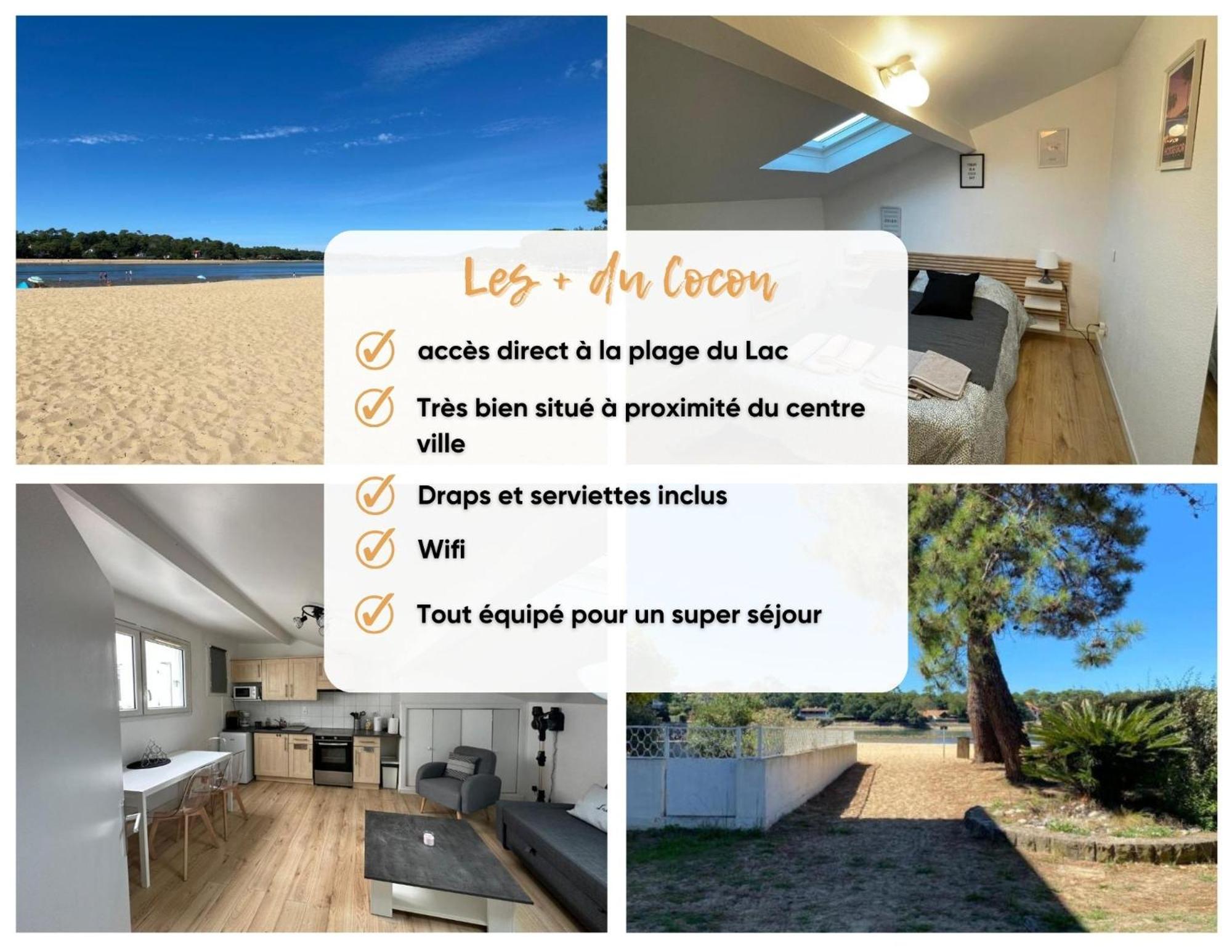 Un Cocon Climatise Au Bord Du Lac D'Hossegor Соортс-Оссегор Екстер'єр фото
